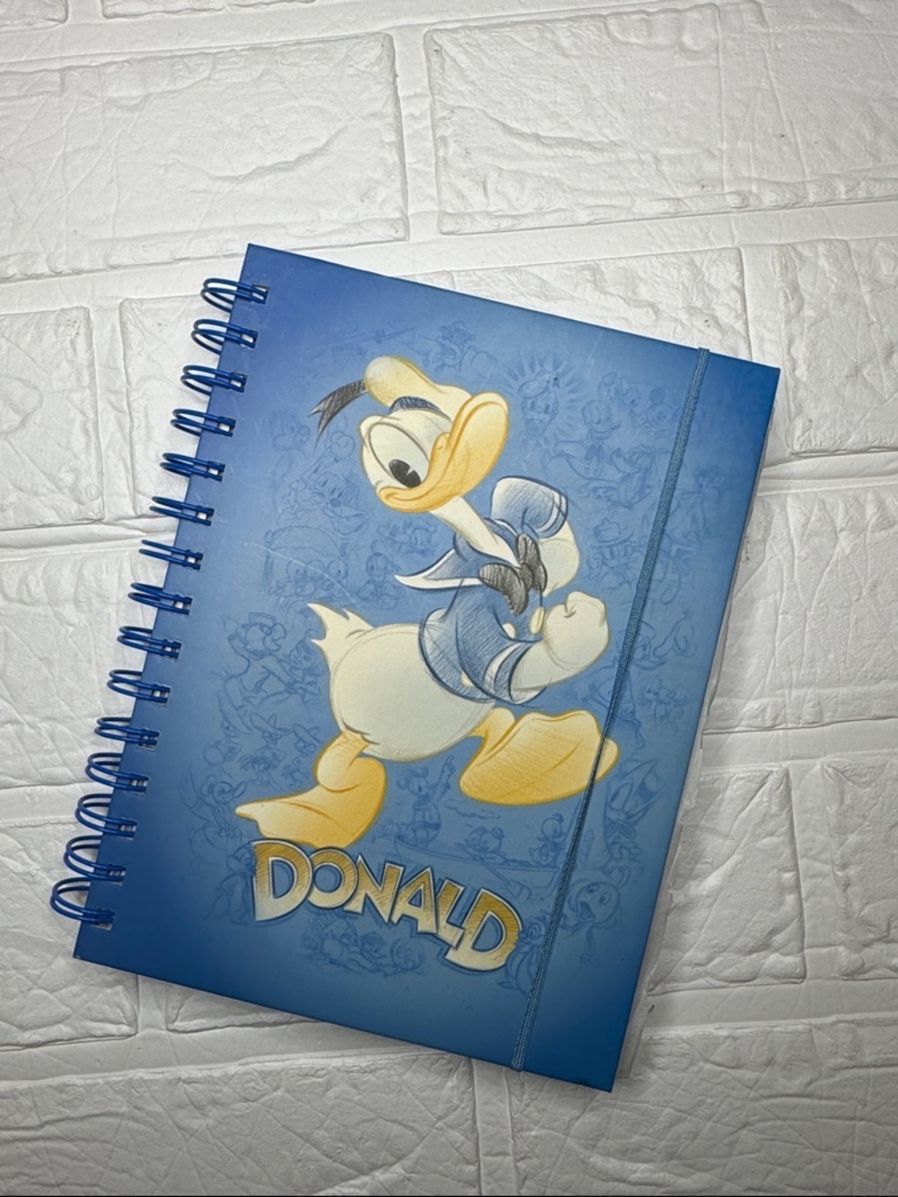 Disney Blue Spiral Notebook Journal